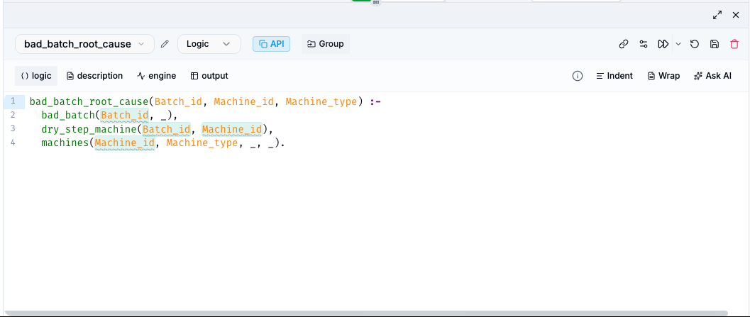 The concept editor